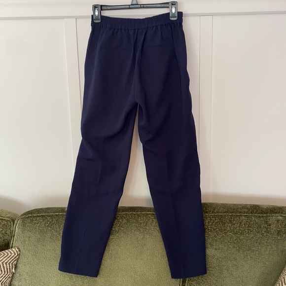 Navy JCrew Jaime ankle pant with elastic waist - Picture 5 of 6